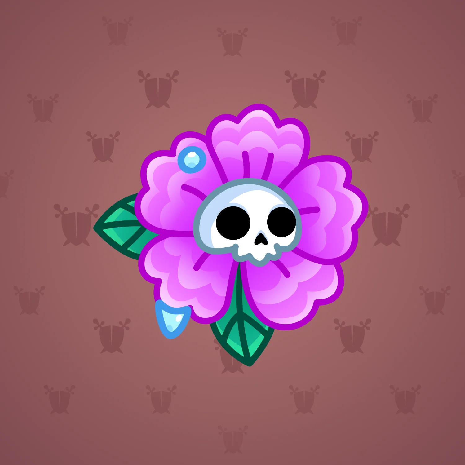 Skull Flower #8